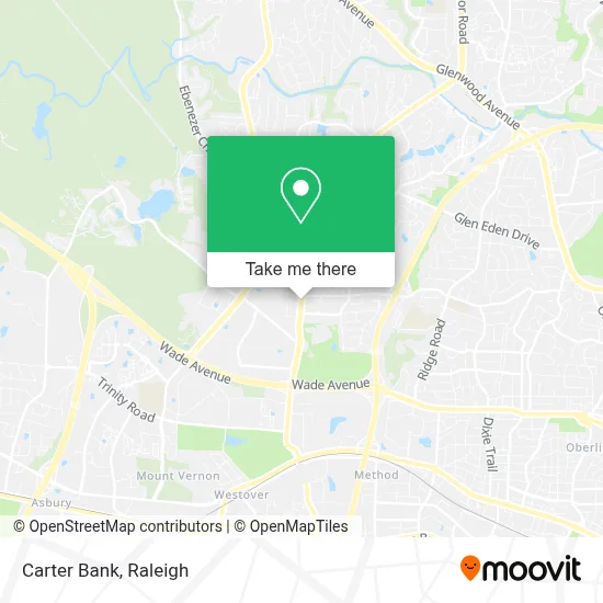 Carter Bank map