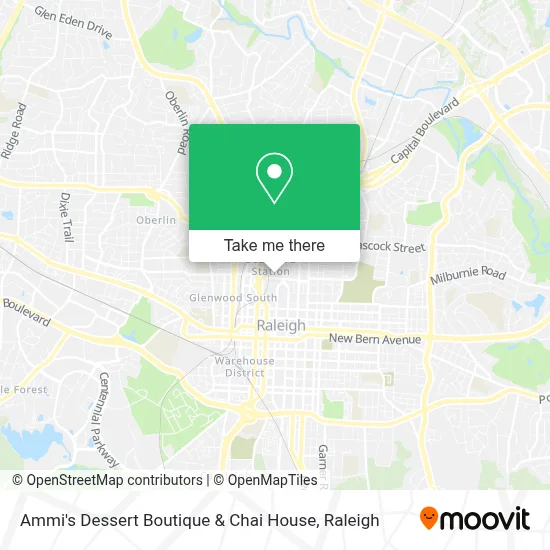 Ammi's Dessert Boutique & Chai House map