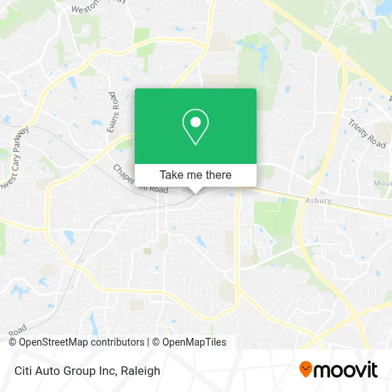 Citi Auto Group Inc map