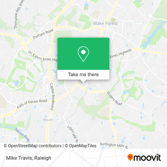 Mike Travis map