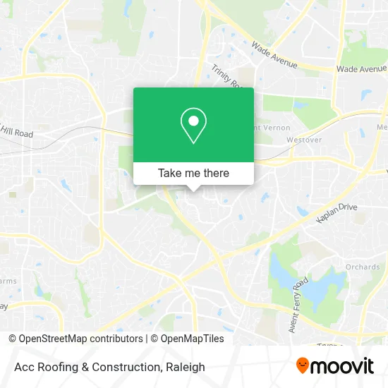 Acc Roofing & Construction map