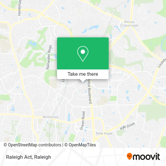 Raleigh Act map
