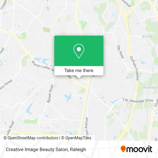 Creative Image Beauty Salon map