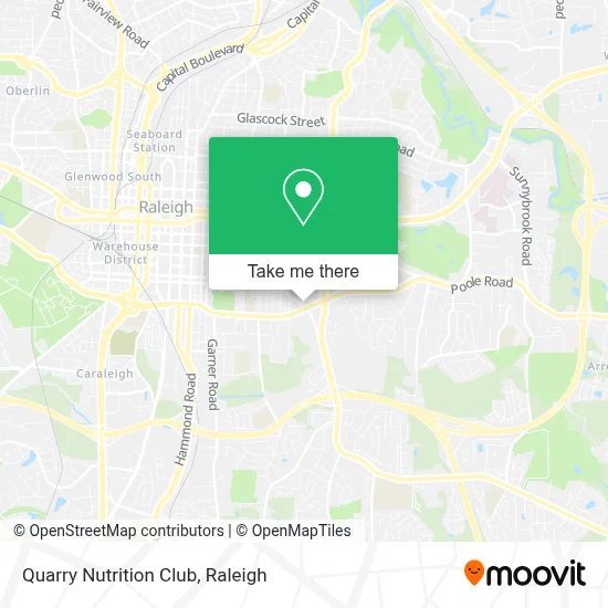 Quarry Nutrition Club map