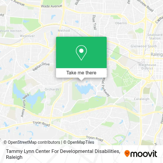 Tammy Lynn Center For Developmental Disabilities map