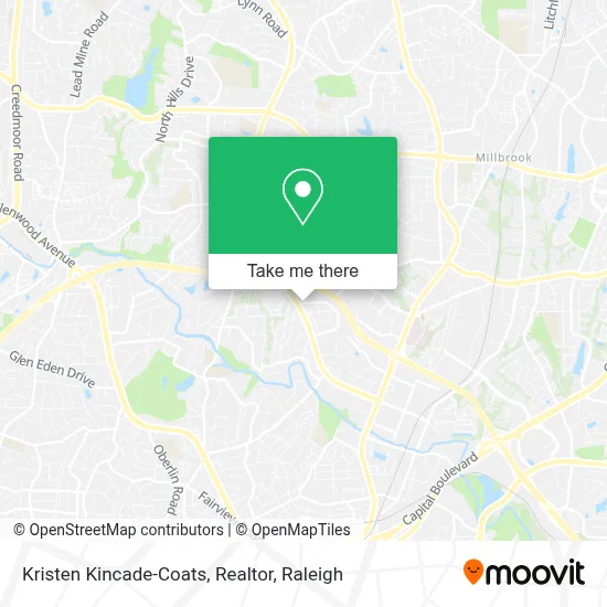 Kristen Kincade-Coats, Realtor map