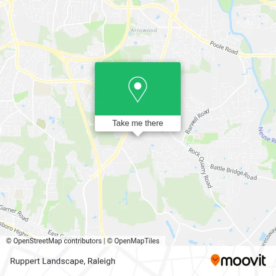Ruppert Landscape map