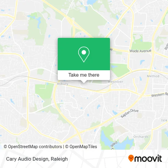 Cary Audio Design map