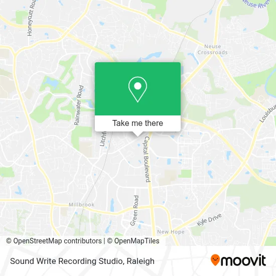 Sound Write Recording Studio map