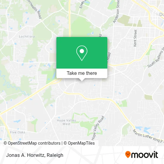 Jonas A. Horwitz map