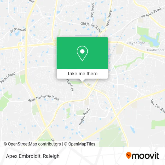 Apex Embroidit map