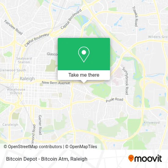 Bitcoin Depot - Bitcoin Atm map