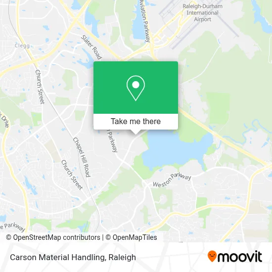 Carson Material Handling map
