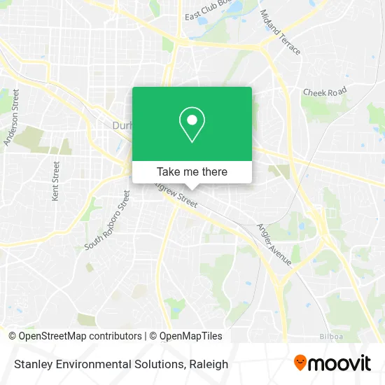 Stanley Environmental Solutions map