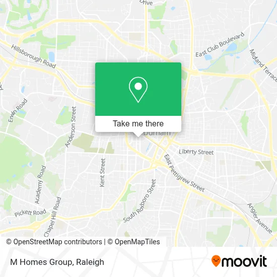 M Homes Group map