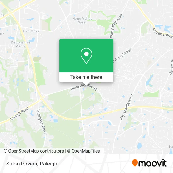 Salon Povera map