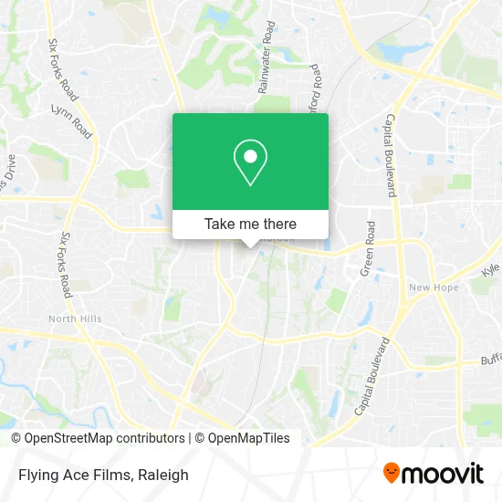 Flying Ace Films map
