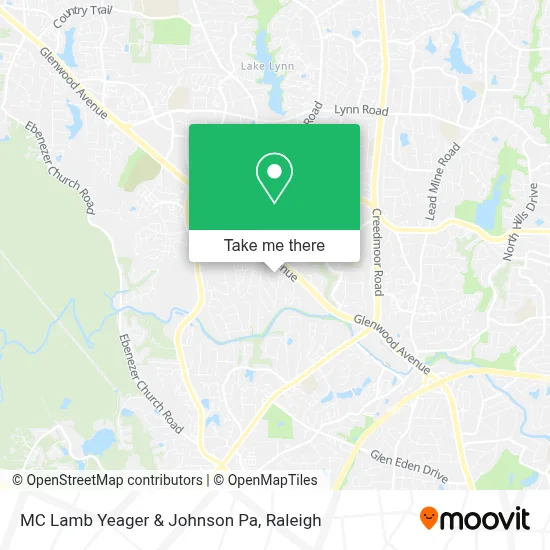 MC Lamb Yeager & Johnson Pa map