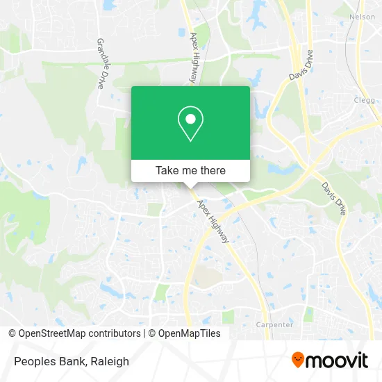 Peoples Bank map