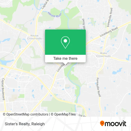 Sister's Realty map