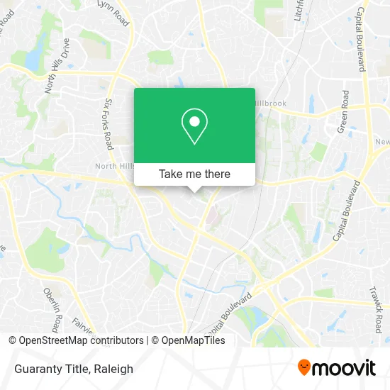 Guaranty Title map