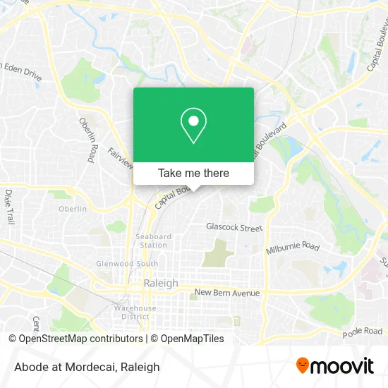 Abode at Mordecai map