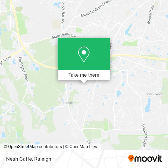 Nesh Caffe map