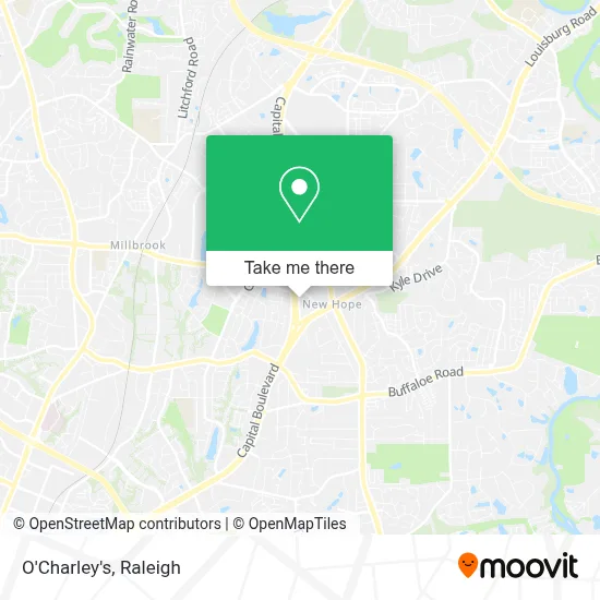 O'Charley's map