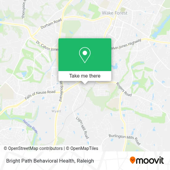 Mapa de Bright Path Behavioral Health