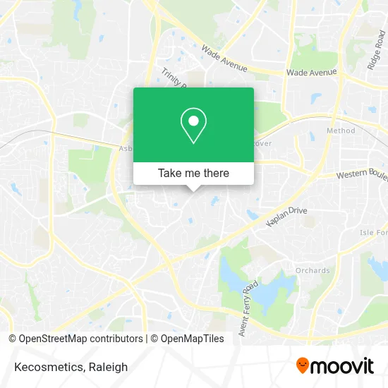 Kecosmetics map