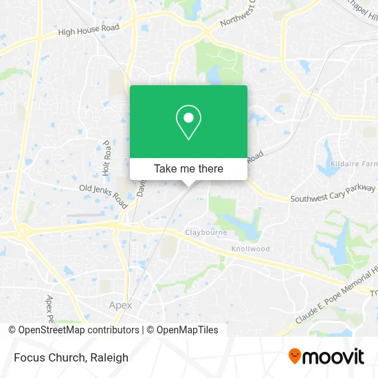 Focus Church map