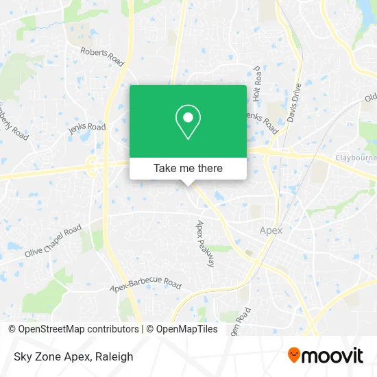 Sky Zone Apex map