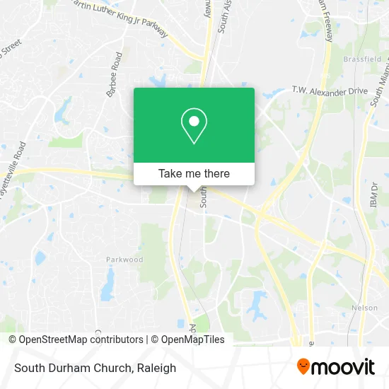 South Durham Church map