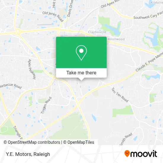 Y.E. Motors map