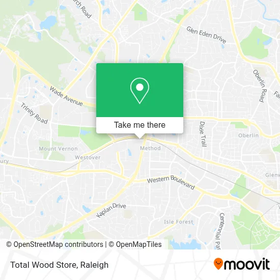 Total Wood Store map