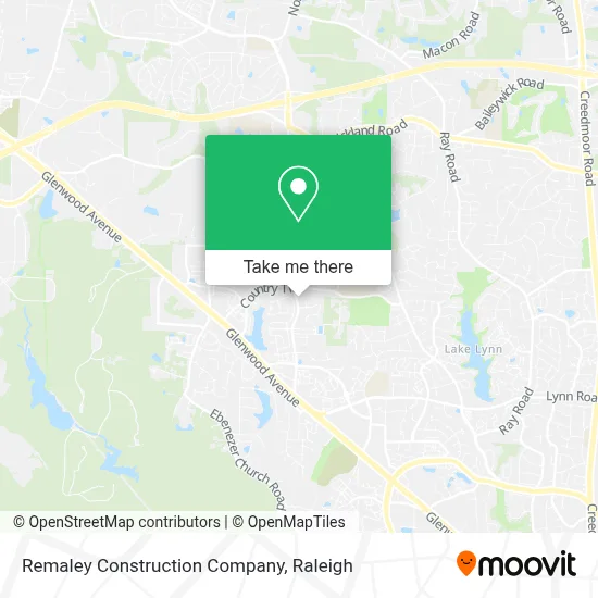 Remaley Construction Company map