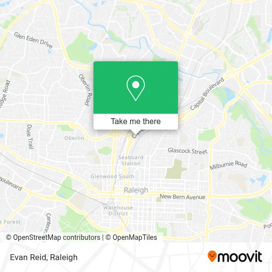 Evan Reid map