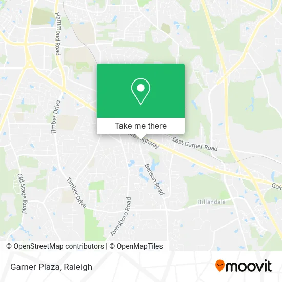 Garner Plaza map