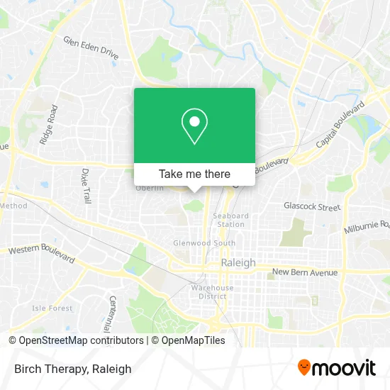 Birch Therapy map
