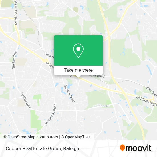 Cooper Real Estate Group map