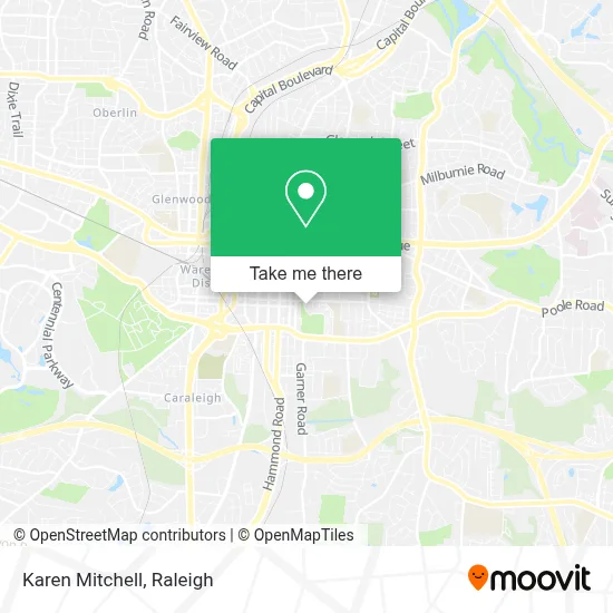 Karen Mitchell map