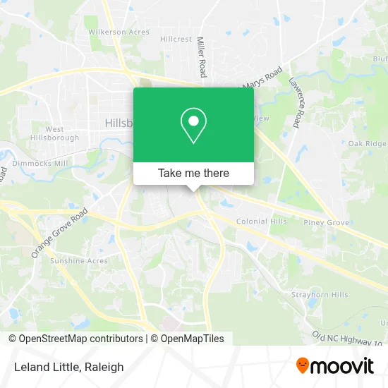 Leland Little map