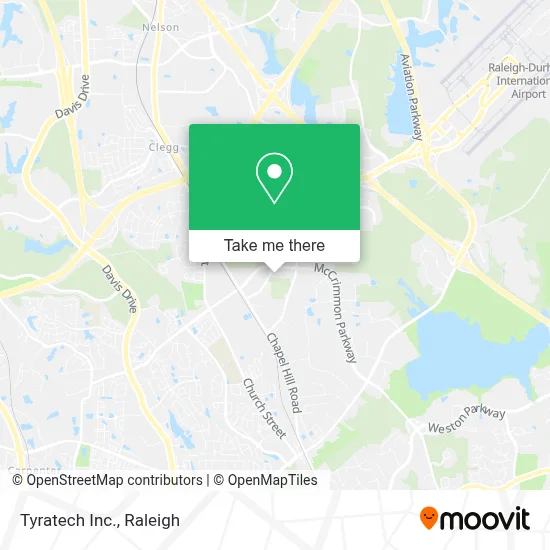 Tyratech Inc. map