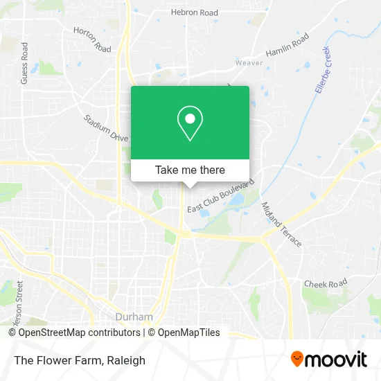 The Flower Farm map