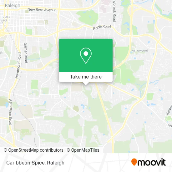 Caribbean Spice map