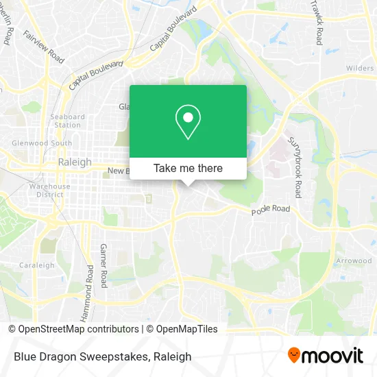 Blue Dragon Sweepstakes map