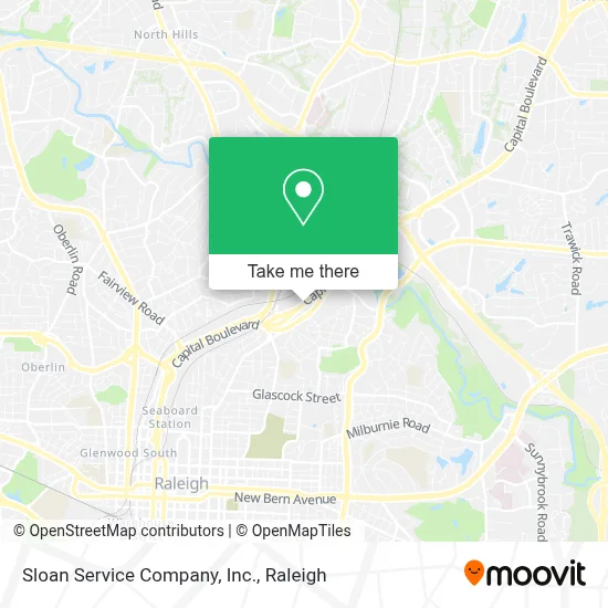 Sloan Service Company, Inc. map