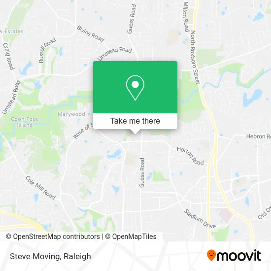 Steve Moving map