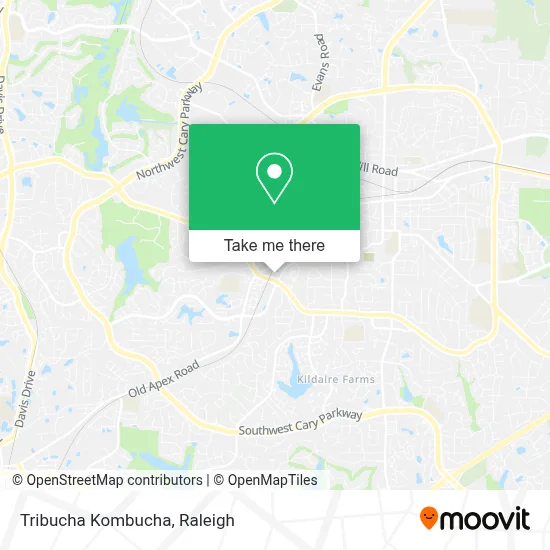 Tribucha Kombucha map