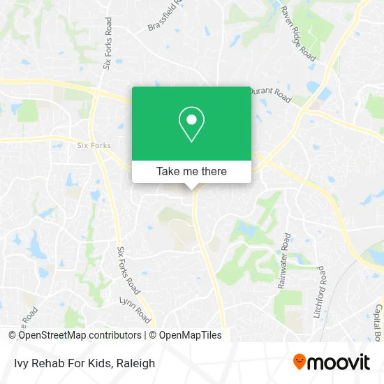 Ivy Rehab For Kids map
